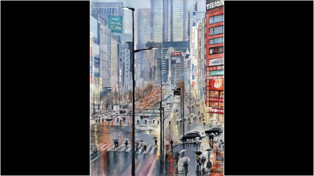2022 雨に映える