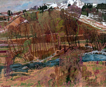 2023 谷川岳の見える風景