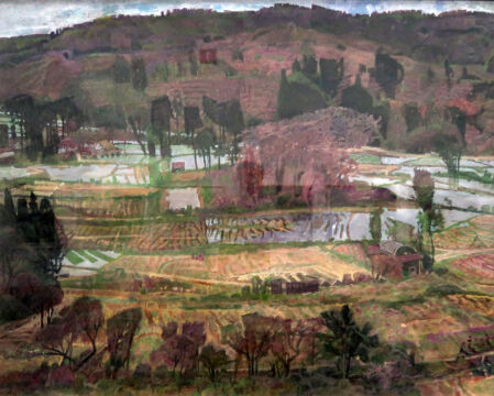 2023 春の越後三山風景