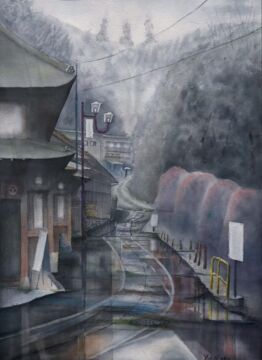 成田市　新勝寺裏