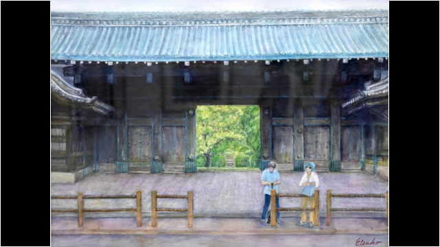 池田屋敷門