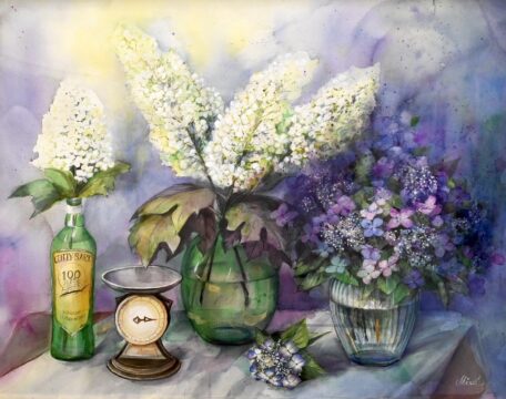 Oak-hydrangea
