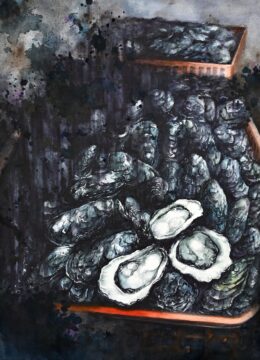 岩陰の賜物