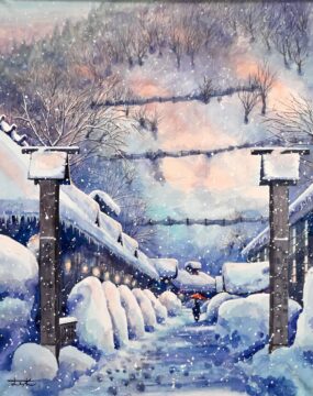 雪の宿