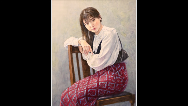 2025 赤いスカート